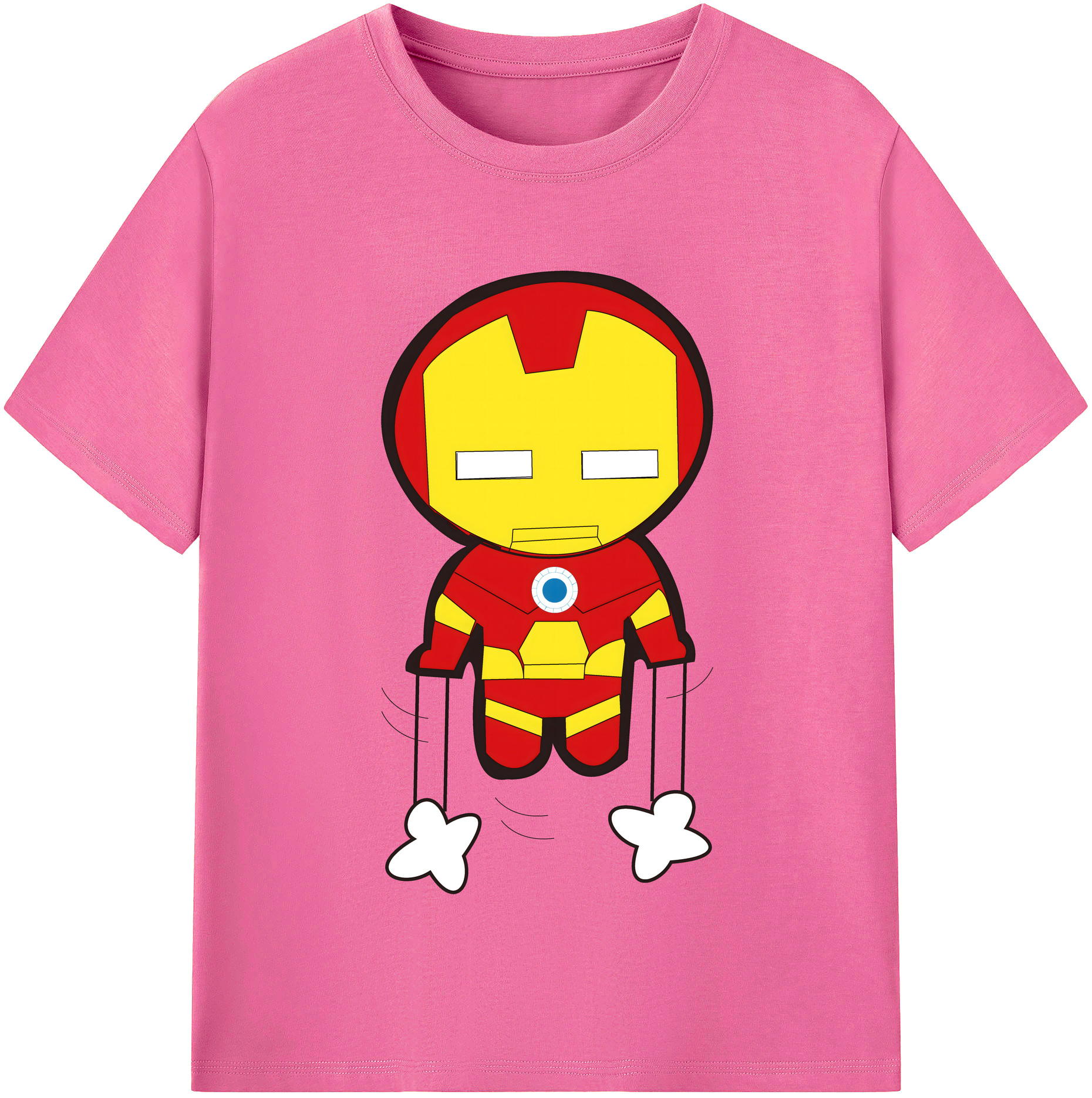 （画像用） アベンジャーズ The Avengers レディースカジュアルプリントTシャツ（綿100％）